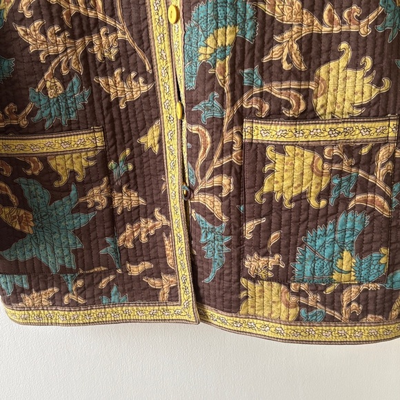 Provence D’amour Reversible Quilted Jacket S - Picture 3 of 12